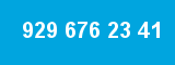 929 676 23 41 929 676 23 41